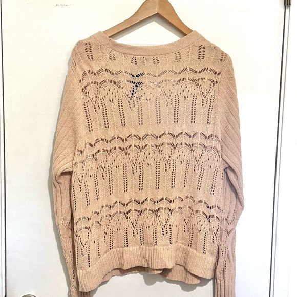 NWT TORRID Women's Beige Knit Cardigan Sweater - Picture 5 of 5